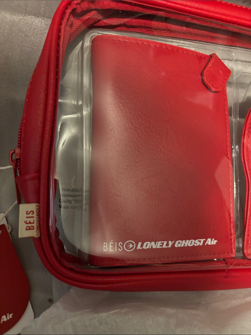 Beis x Lonely Ghost paper cover and luggage tag set - Picture 6 of 9